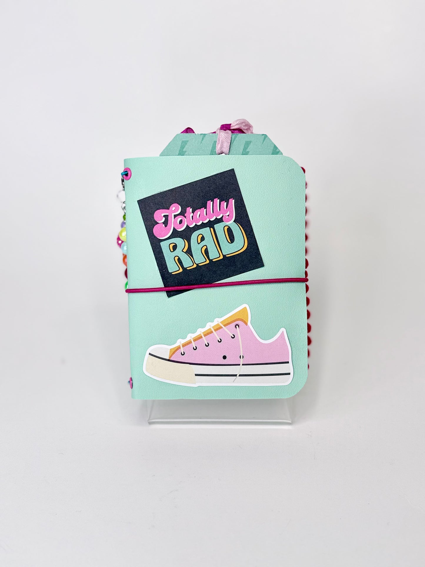 80s Theme Faux Leather Notebooks