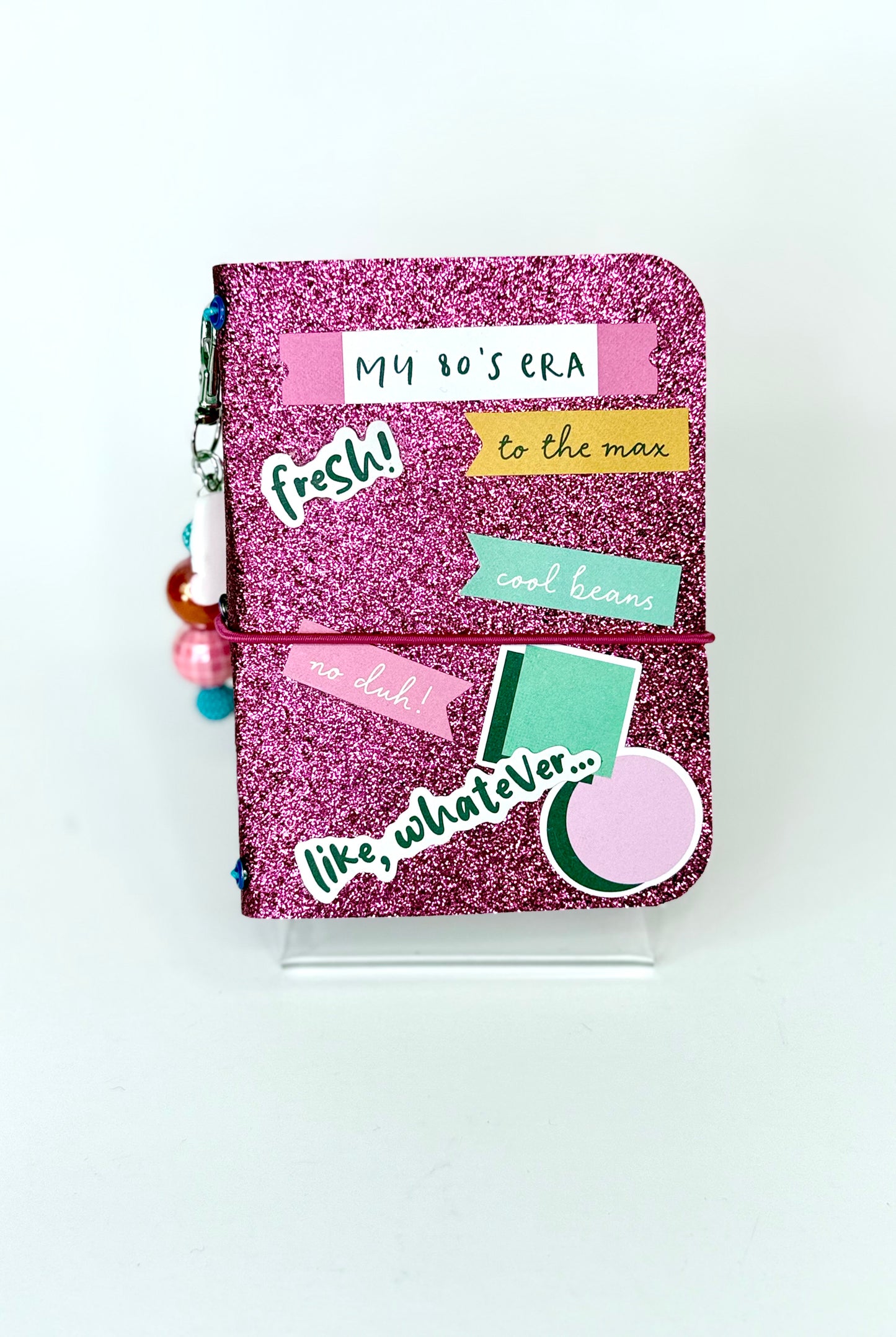 80s Theme Faux Leather Notebooks