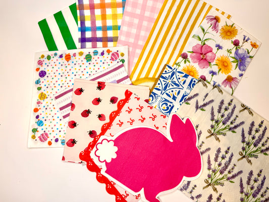 Napkin Bundles Spring/Easter