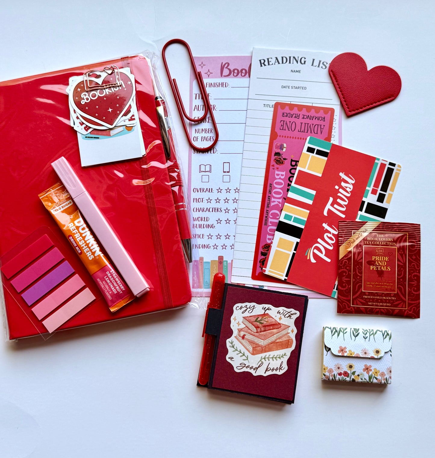 Book Lover Pack | Bookish Gift Set | Stationery Set for Readers