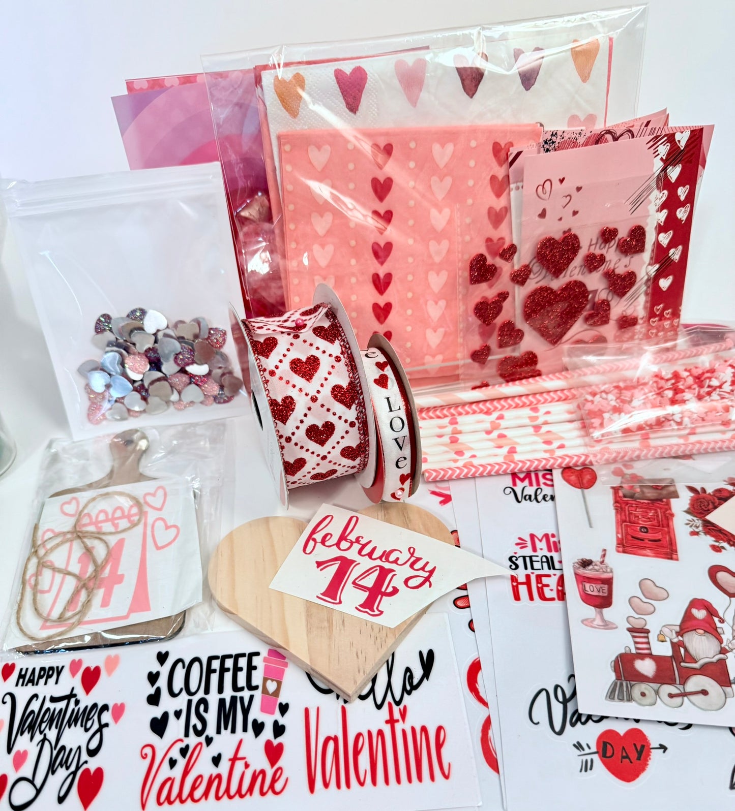 Valentine's Day Craft Supplies Bundle