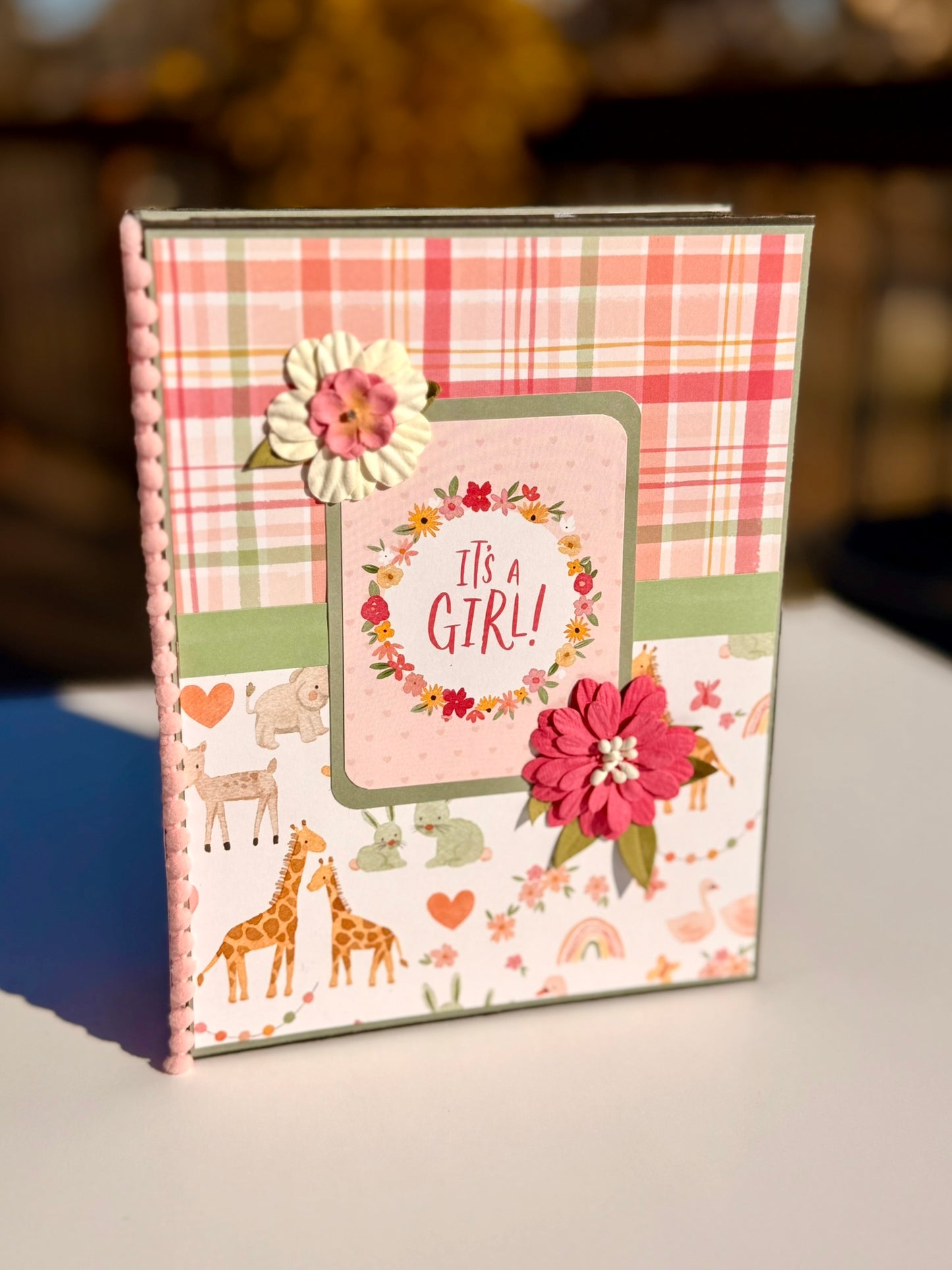 Baby Girl Keepsake Photo Album