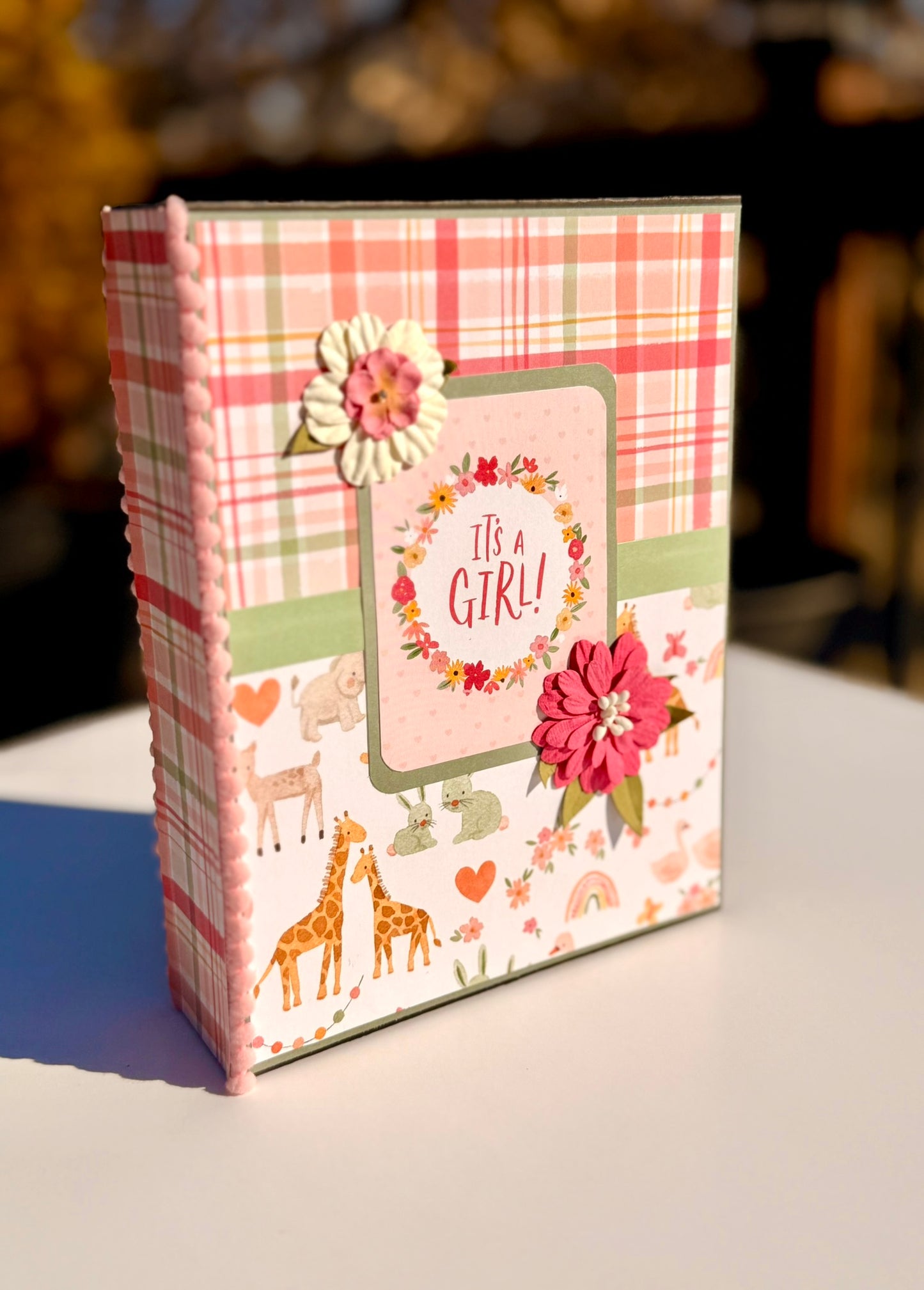 Baby Girl Keepsake Photo Album