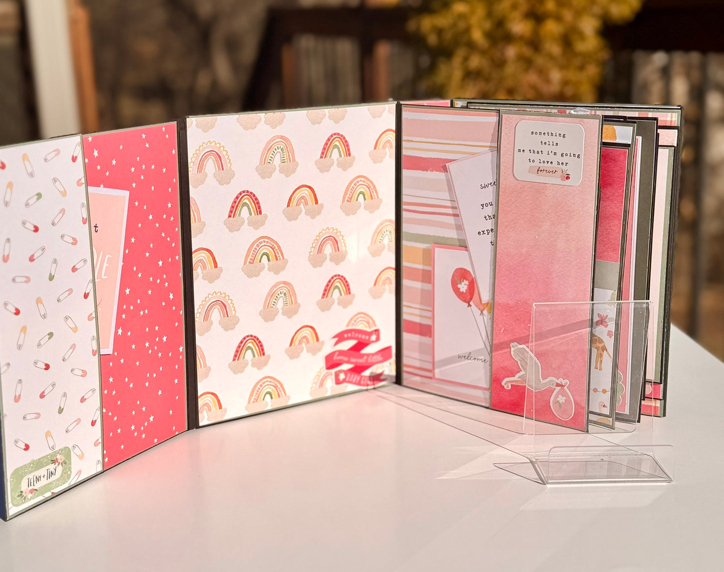 Baby Girl Keepsake Photo Album