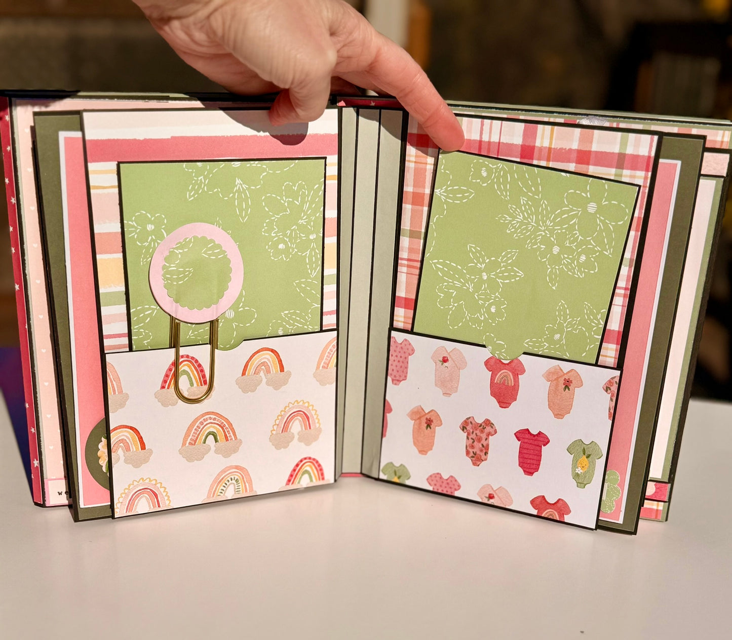 Baby Girl Keepsake Photo Album