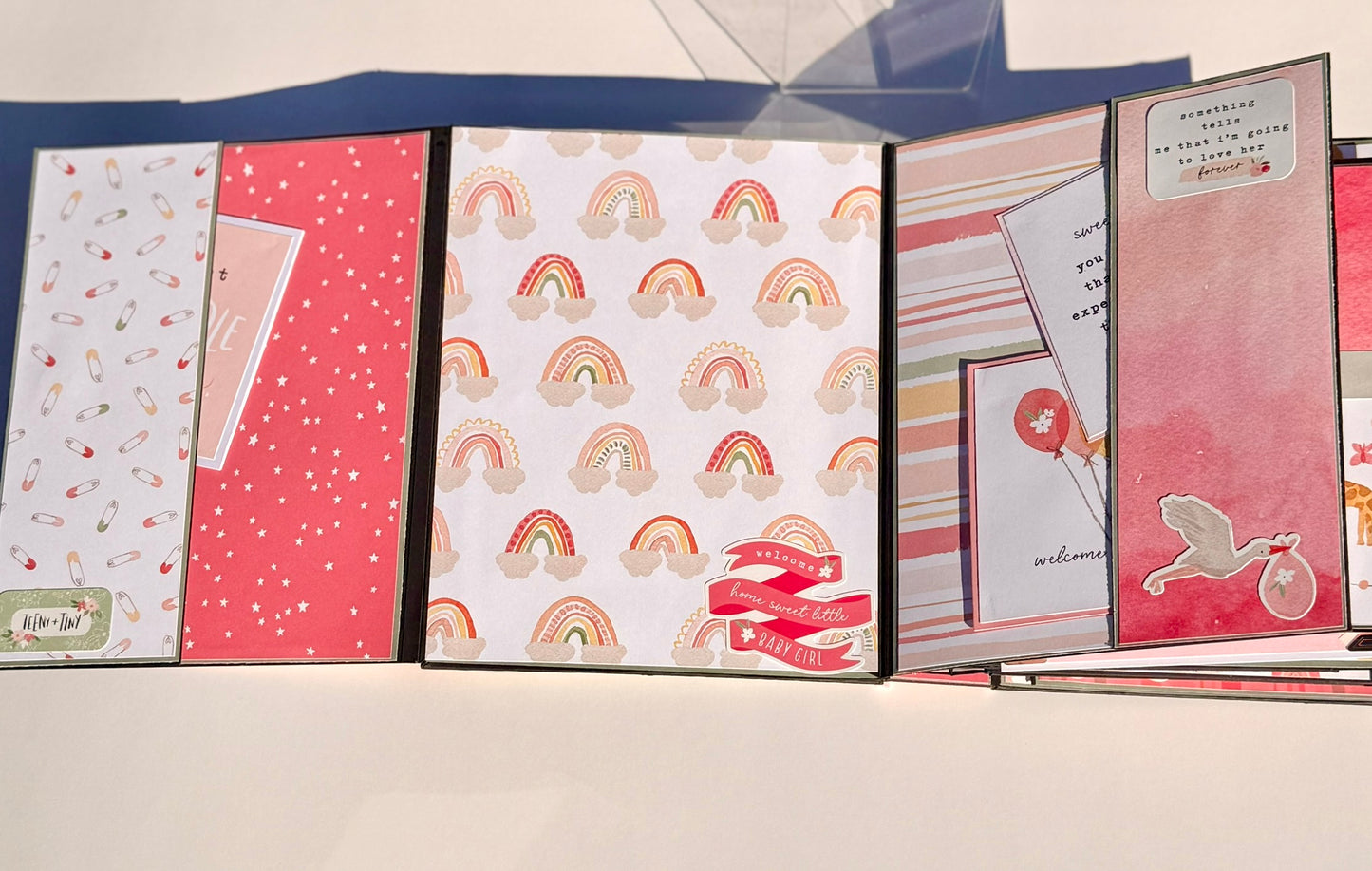 Baby Girl Keepsake Photo Album