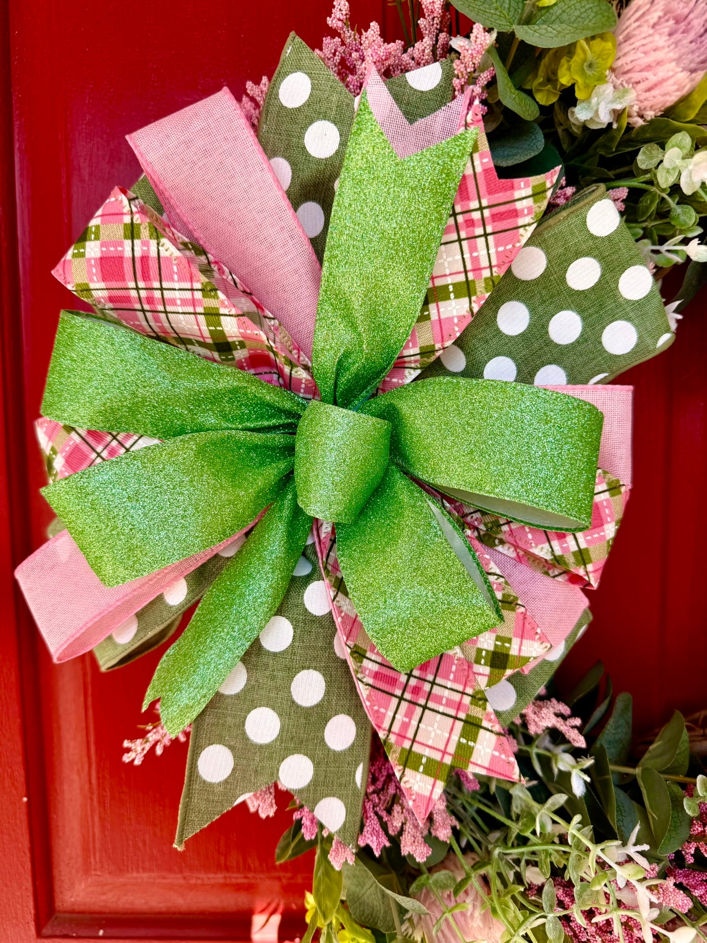 Handcrafted Grapevine Wreath for Spring/Summer