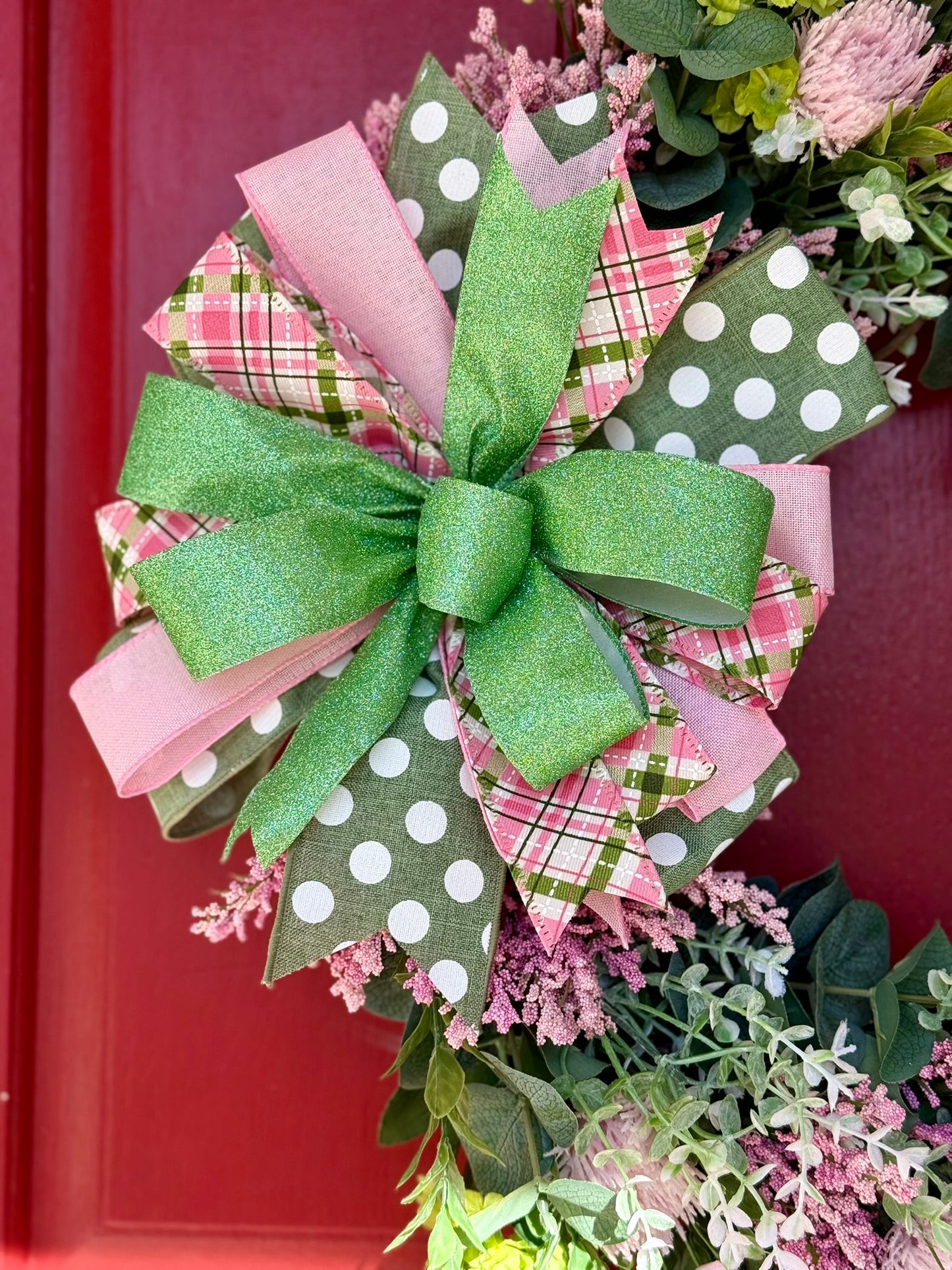 Handcrafted Grapevine Wreath for Spring/Summer
